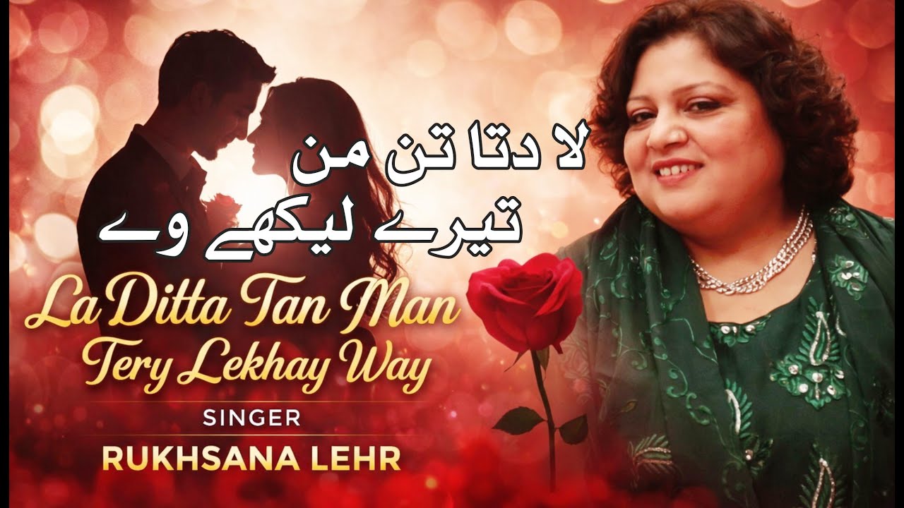 La Ditta Tan Man tere Lekhay Way Singer Rukhsana Lehr
