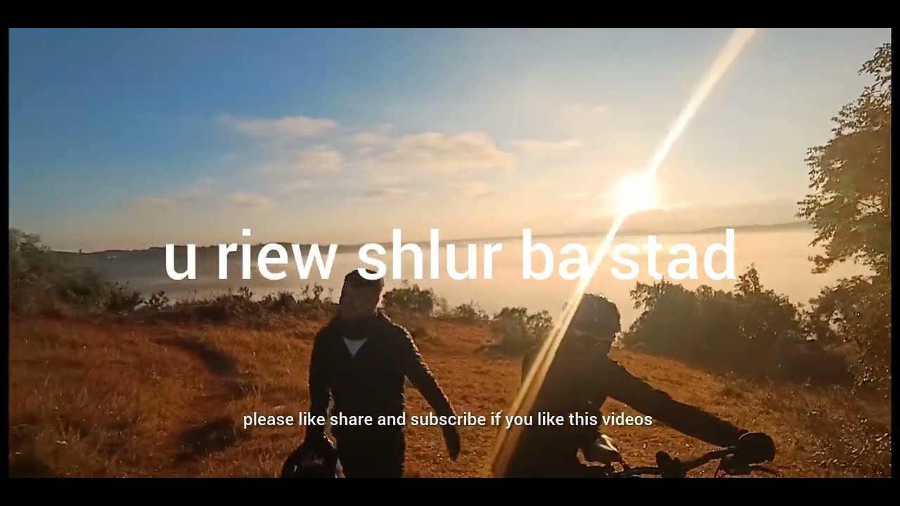 Cycle riding U Riewshlur ba stad song (Ward Khongiong Cycling)