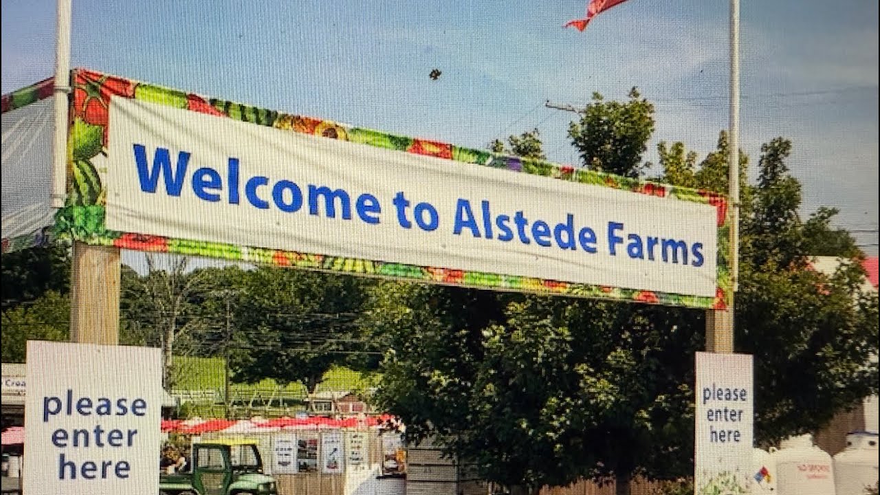 Visiting the Alstede Farms in NJ Pick your own Fruit