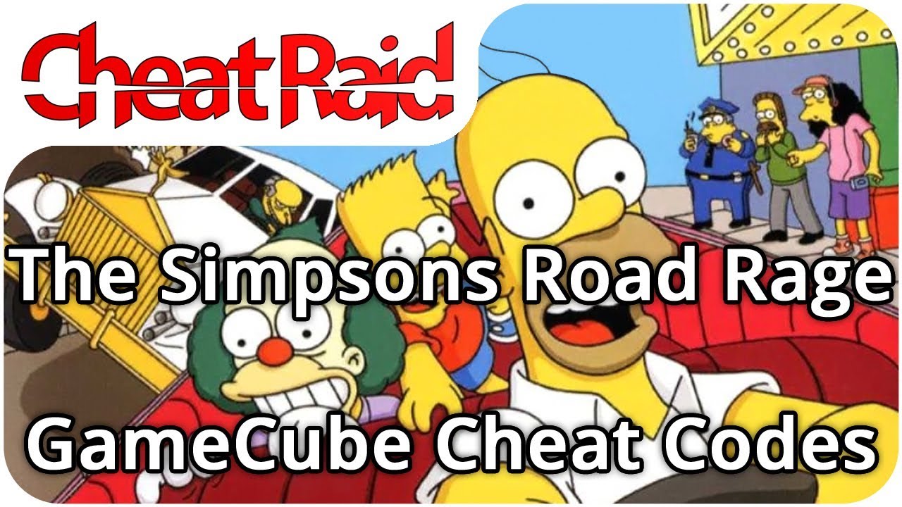 The Simpsons: Road Rage Cheat Codes | GameCube