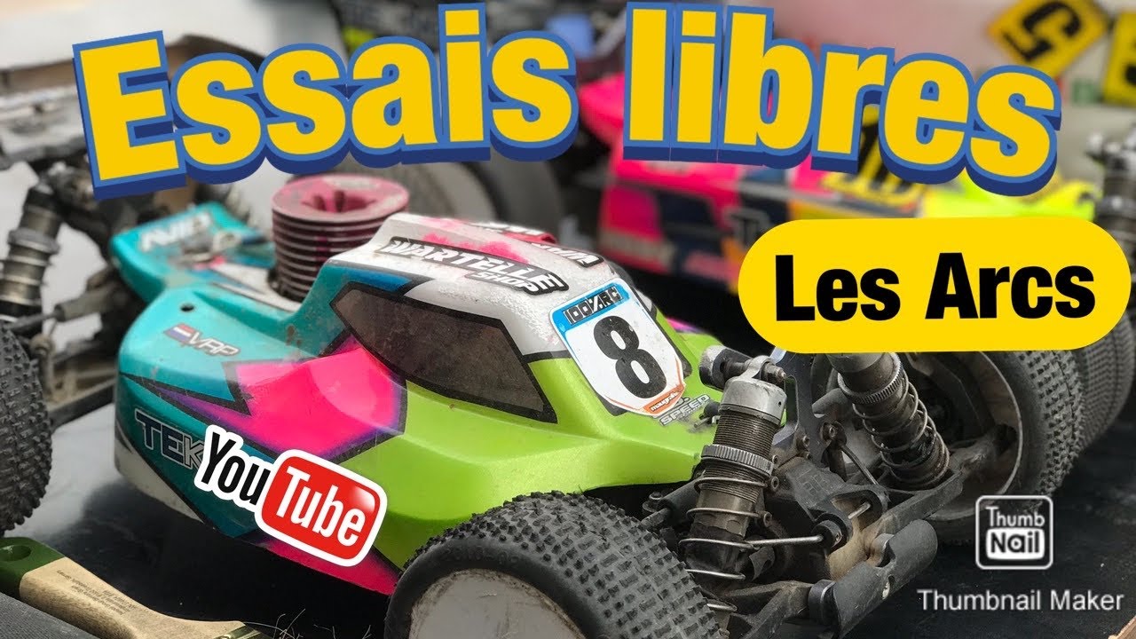 ESSAIS LIBRES COURSE FFVRC LES ARCS - MINI BOLIDES DRACENOIS LIGUE 11 CLUB (1007) - ON SE CHAUFFE !