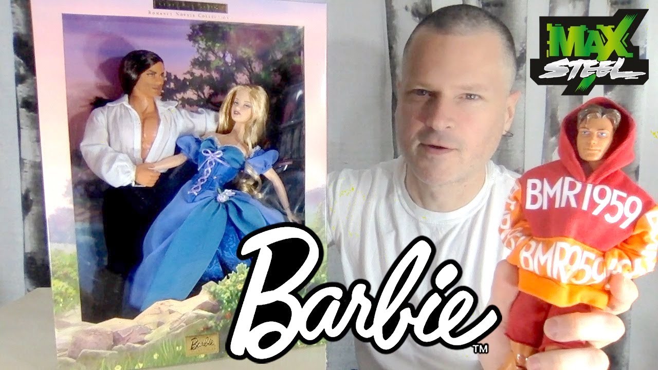 Jude Deveraux the Raider Barbie Signature & Max Steel Ken Romance Novel Mattel Doll Unboxing Review