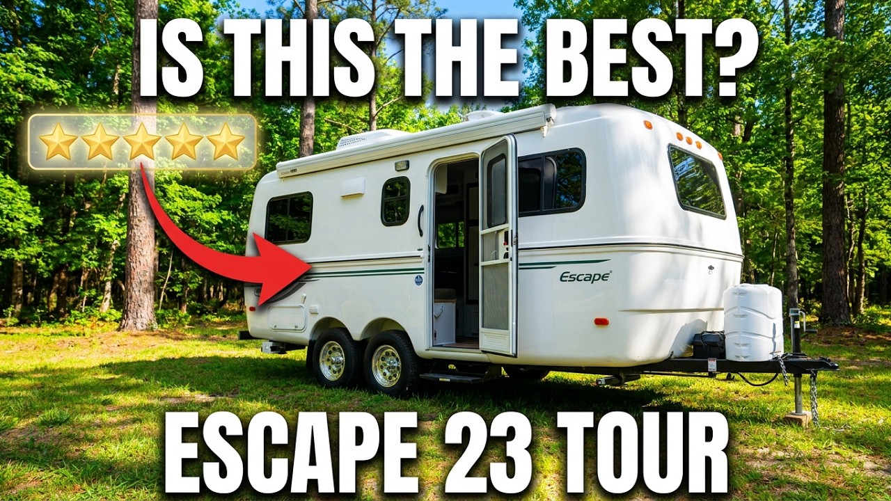 Escape 23 Travel Trailer Tour
