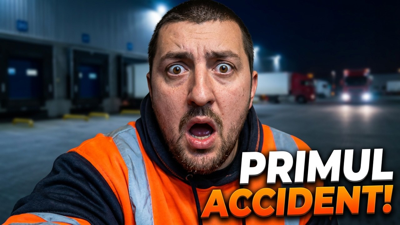 PRIMUL ACCIDENT la NOUL meu LOC de MUNCA