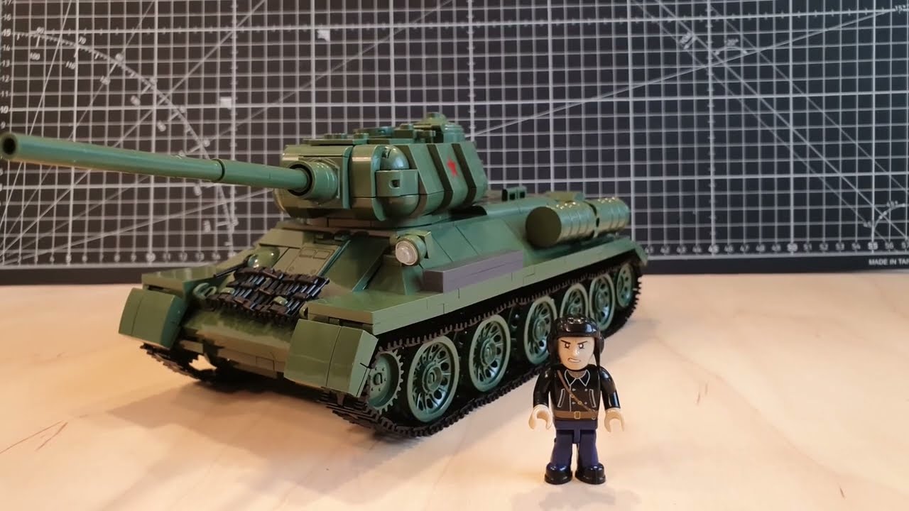 Cobi 2542 T-34-85 (Speed Build Review)