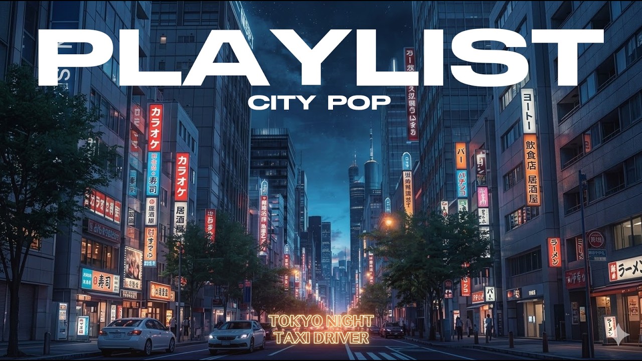 [𝐏𝐥𝐚𝐲𝐥𝐢𝐬𝐭] 후렴구 맛집 한국 시티팝 모음 🚕 CITY POP | Midnight CIty ~🎵