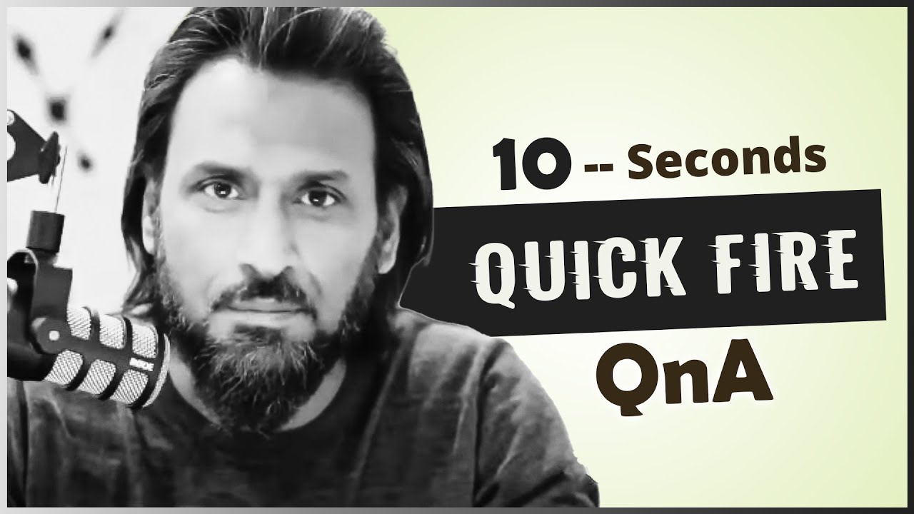 Most Important QnA with Sahil Adeem | 10 Second QnA | Sawal o Jawab