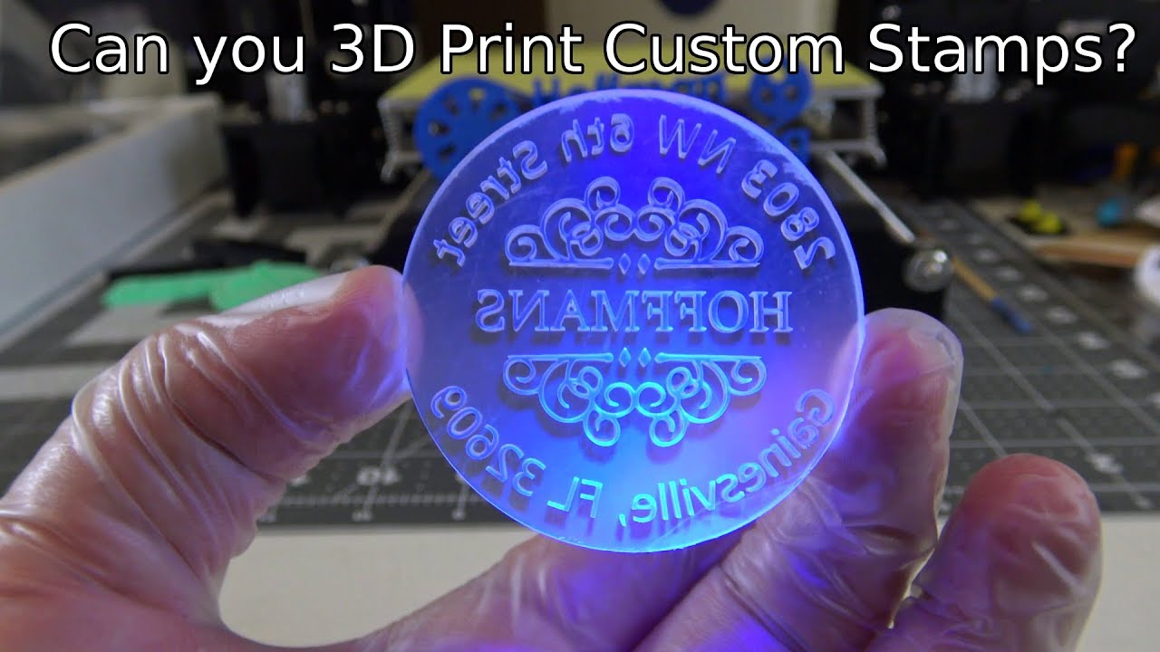 Можно ли напечатать собственные штампы на 3D-принтере? Самоделки