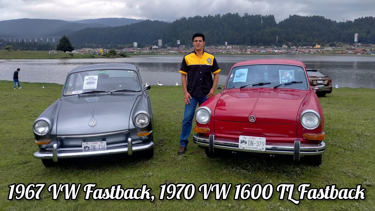 1967 VW Fastback, 1970 VW 1600 TL Fastback. Bellos Autos.