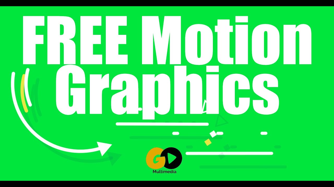 Motion Graphics FREE on Green Screen