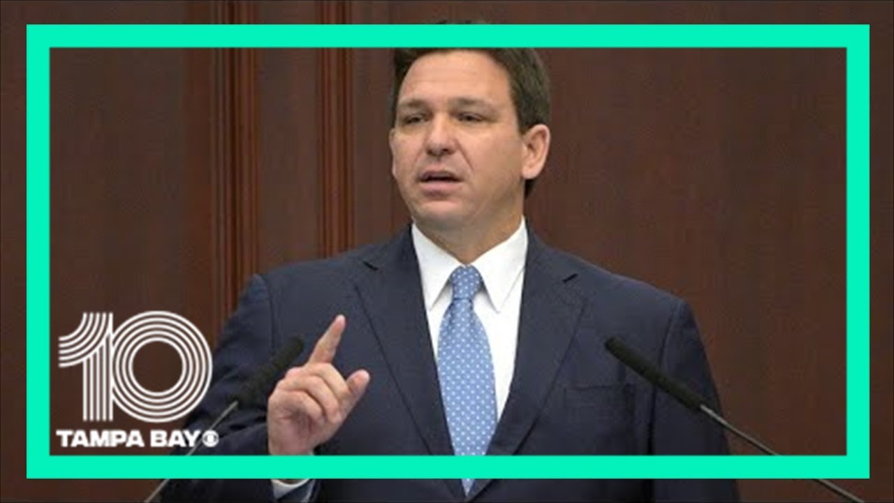 DeSantis holds news conference with state education leader in Jacksonville
