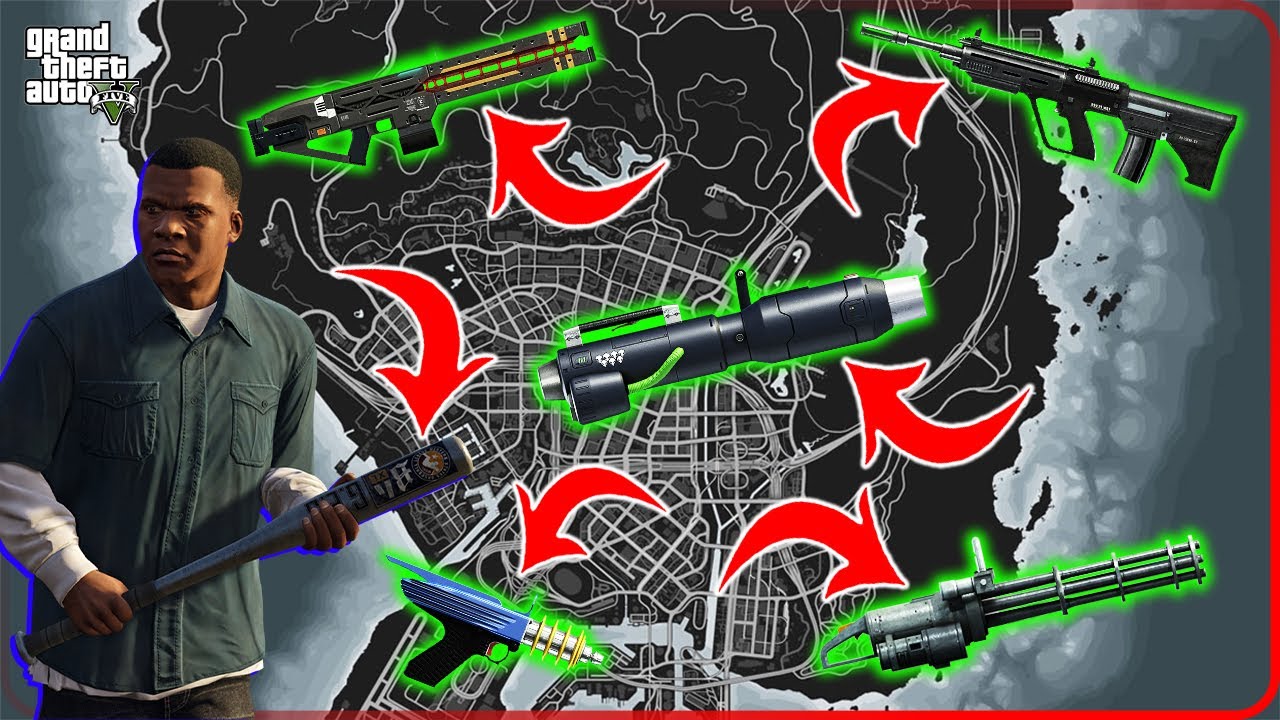 GTA 5 - Secret Rare Weapon Location You Never Knew About (Story Mode & Online)
