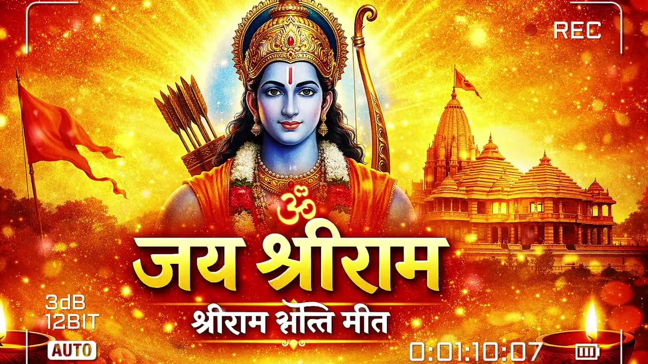 श्रीराम नाम की ज्योति | Jai Shri Ram Bhajan | Ram Ji Bhakti Geet | Ram Mandir Ayodhya