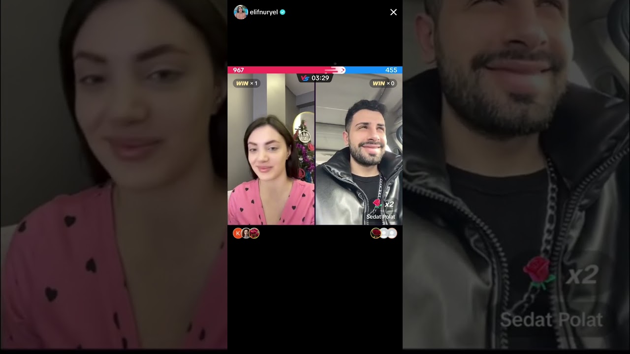 Elif Nur yel 🦋 Sedat Polat tiktok yayını| makyaj