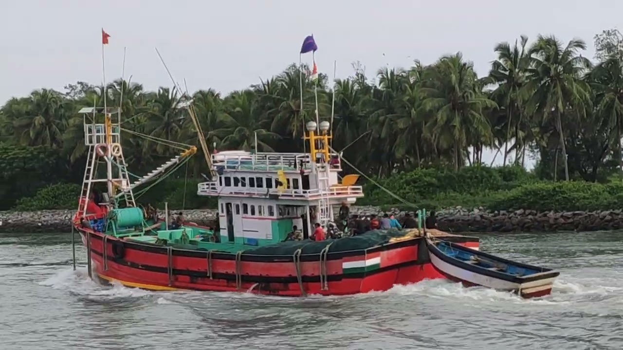 The return from fishing #seafood #mangalore #boat
