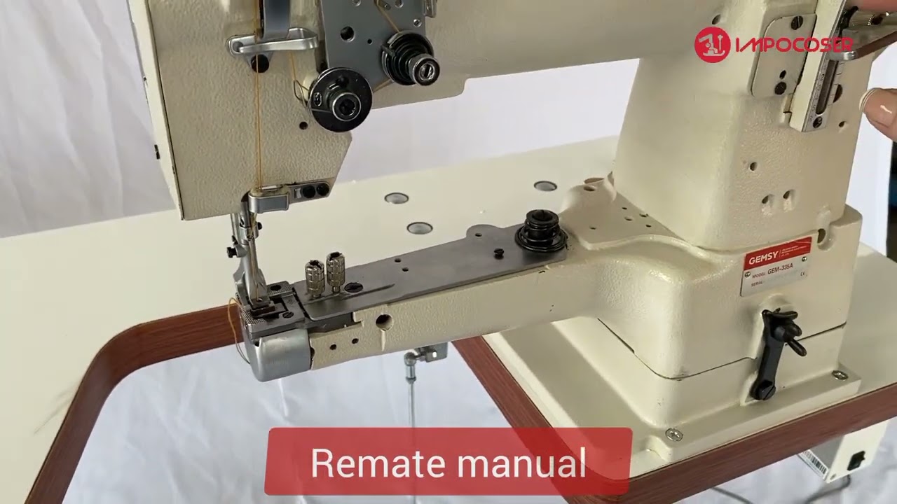 M&aacute;quina Ribeteadora Gemsy 335A