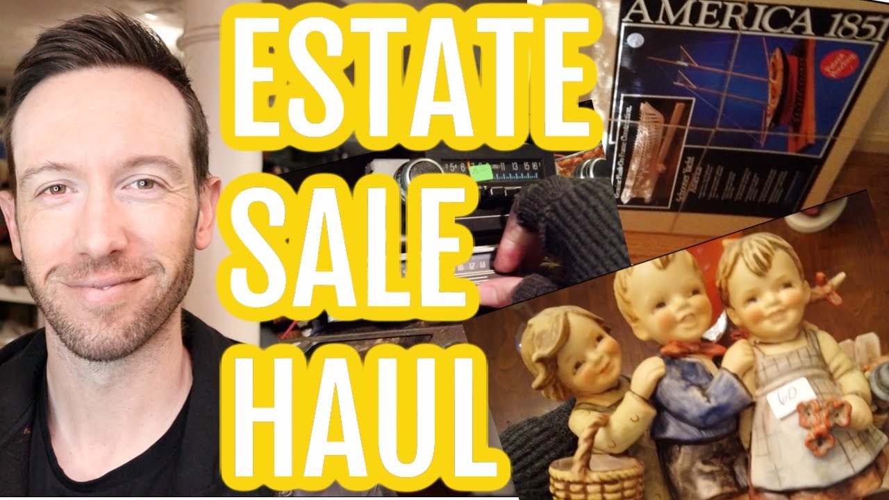 Estate Sale Finds! Amazing vintage Items! Buying, Reselling, Flipping! Haul Video! Shop With Me!