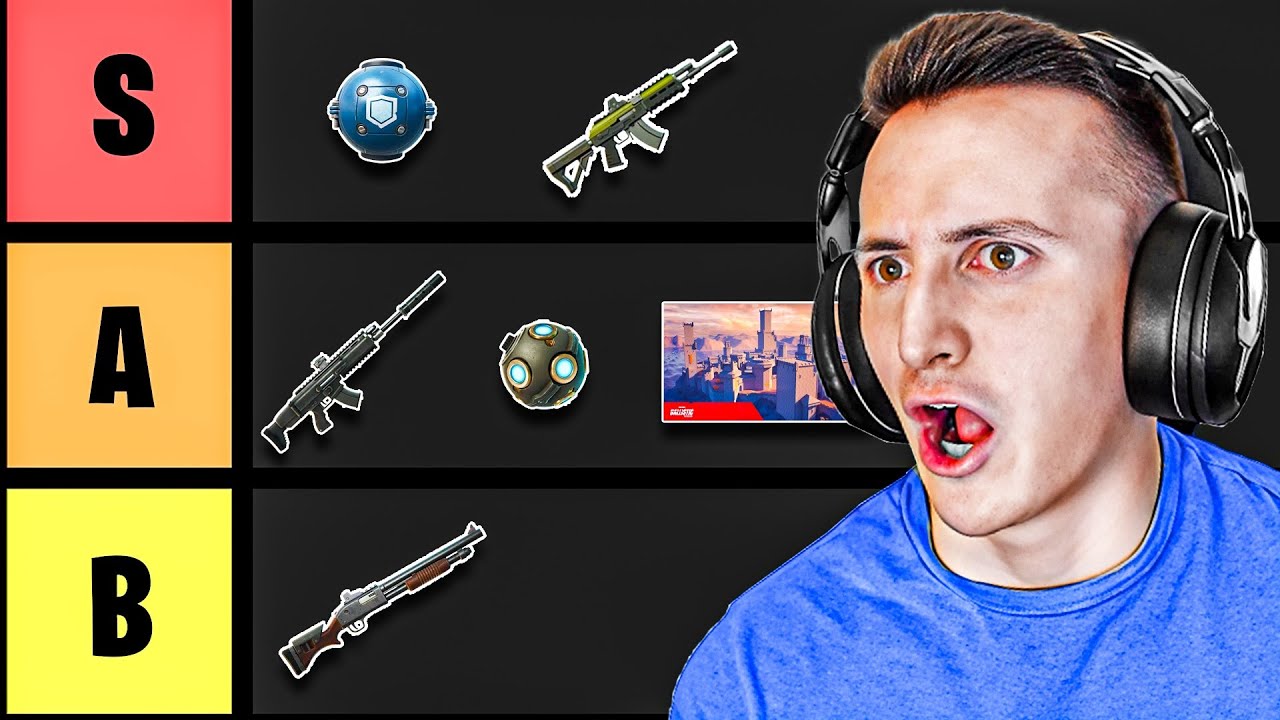 The BEST Fortnite Ballistic Tier List (Weapons, Gadgets, Maps)