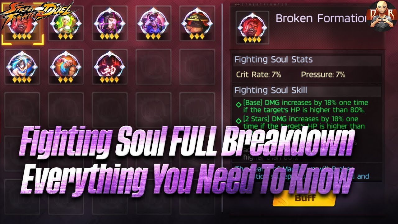 [SF: Duel] - ALL Fighting Souls review! How to get, who to use with & where! Ranking best to worst