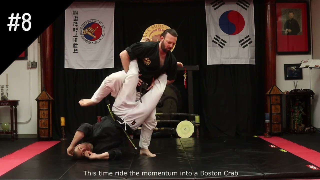 Kuk Sool Kwan Hapkido Wrestling Techniques: Jop Ah Chi Ki 1-20
