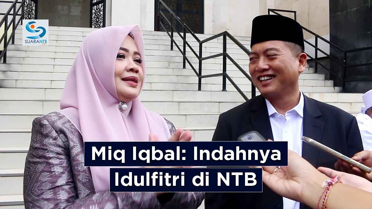 Pesan Idulfitri Gubernur NTB di Mimbar Masjid Raya Hubbul Wathan Islamic Center NTB