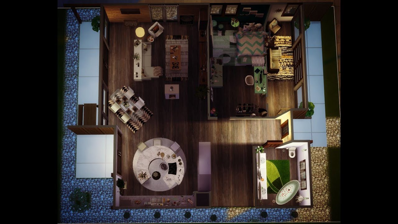 The Sims 4 - Decor House Plan