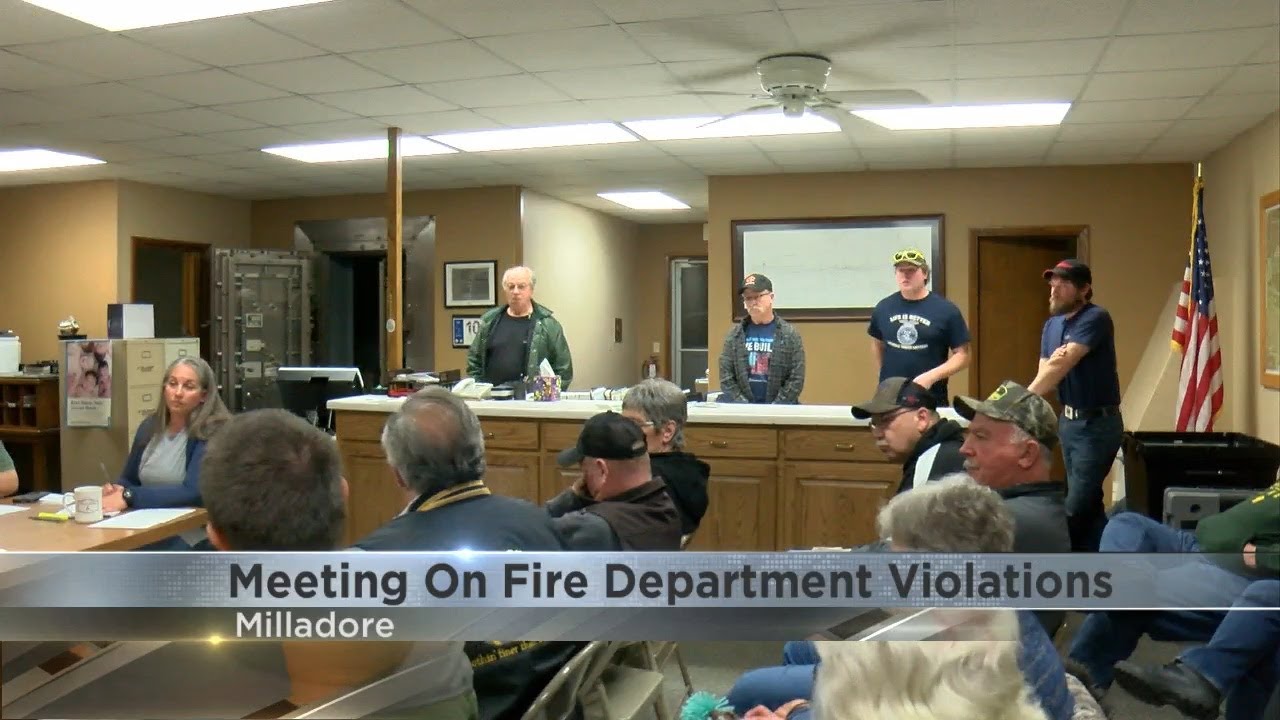 Sherry Volunteer Fire Department Violations