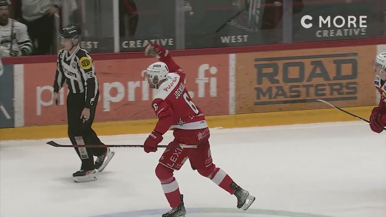 Jesse Joensuu iski Ässät Liigan neljännesfinaaleihin!