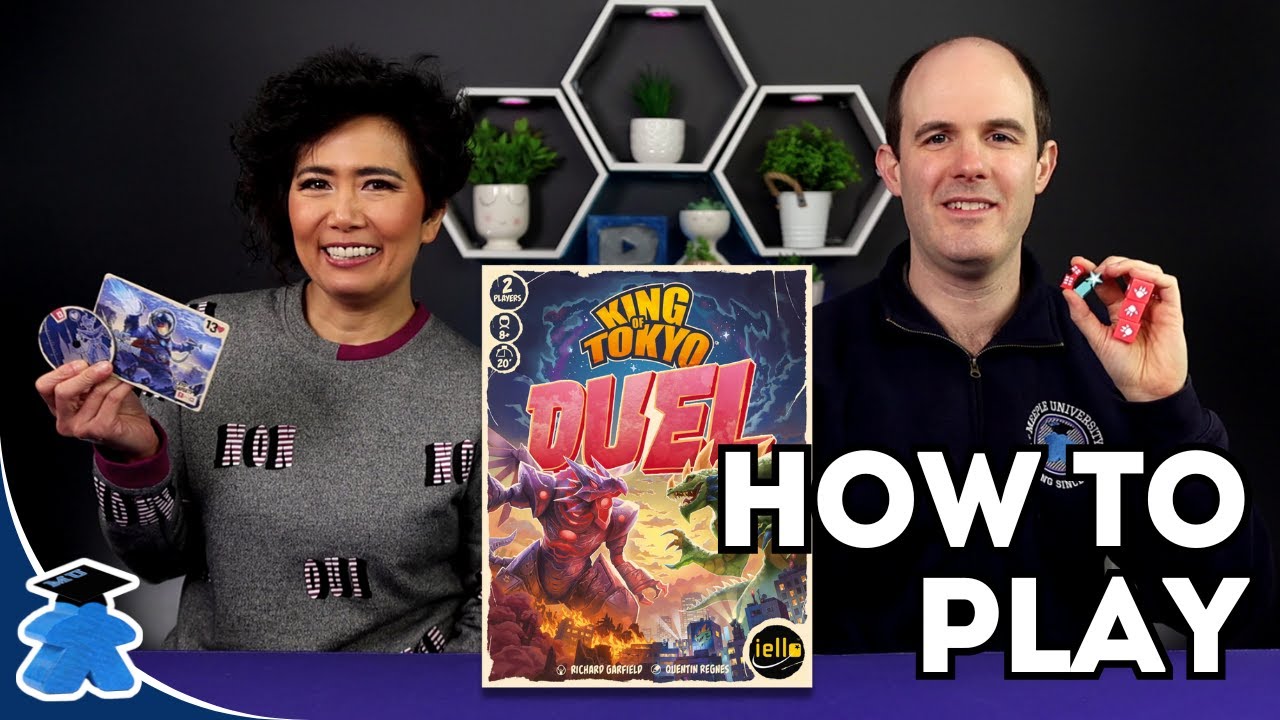 King of Tokyo Duel - How to Play. A board game tutorial