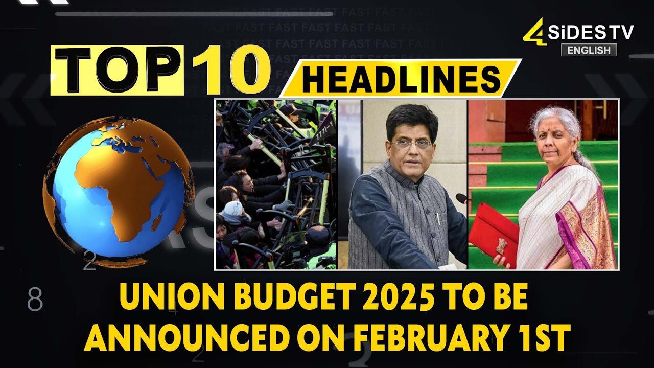 Top 10 English News | World Latest English News | International News |  @4SiDESTVEnglish