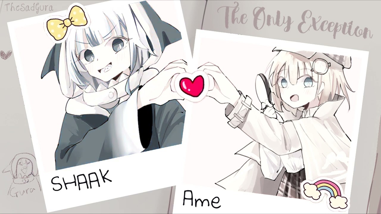 The Only Exception - Gawr Gura & Amelia Watson (AI Cover)