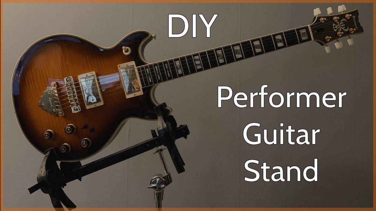 DIY Guitar Performer Stand