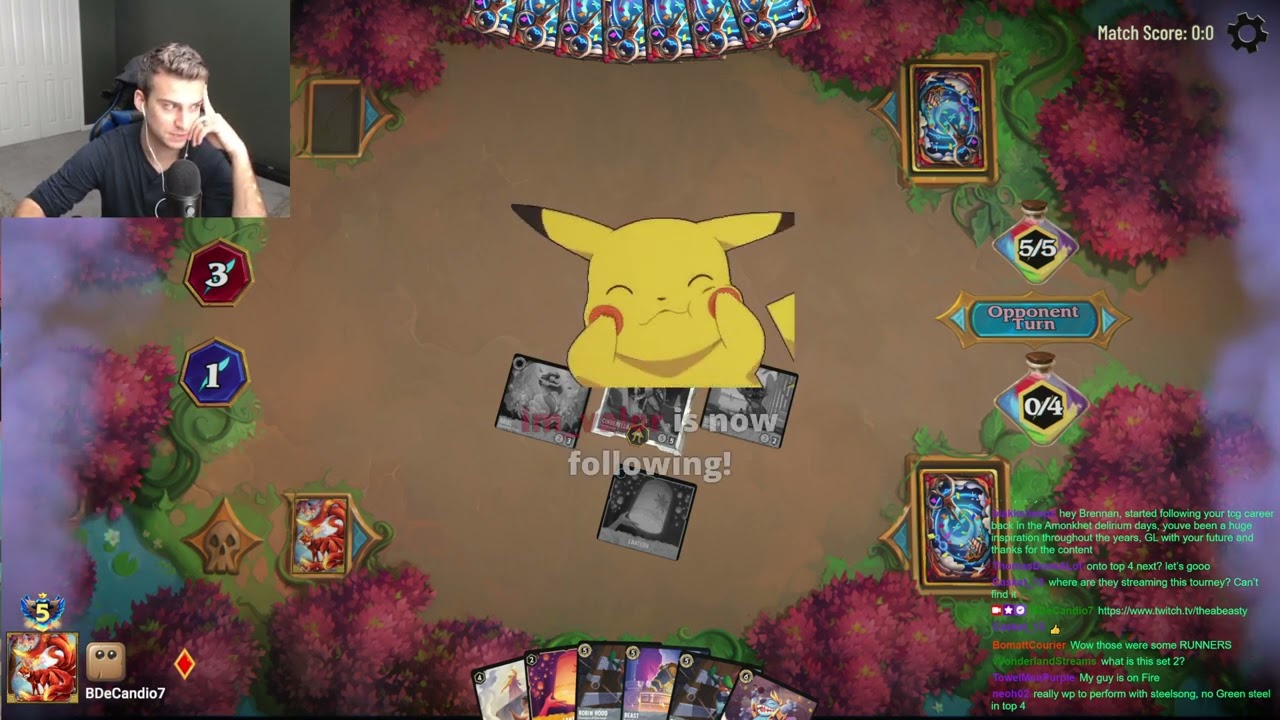 Top 4 Match in Thea Beasty's 1.6k Lorcana Open