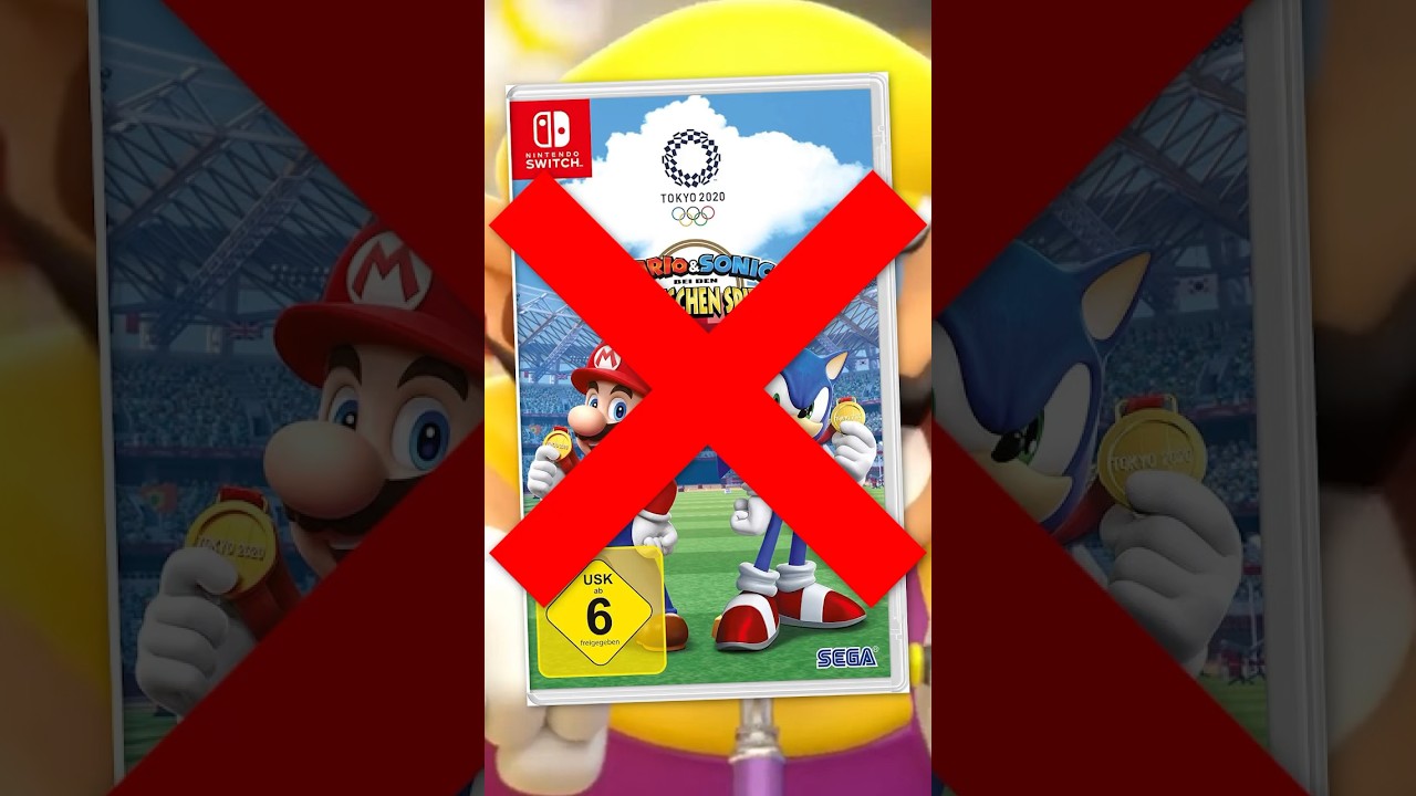 Es wird keine Mario und Sonic bei Olympischen Spielen Spiele mehr geben 😭 