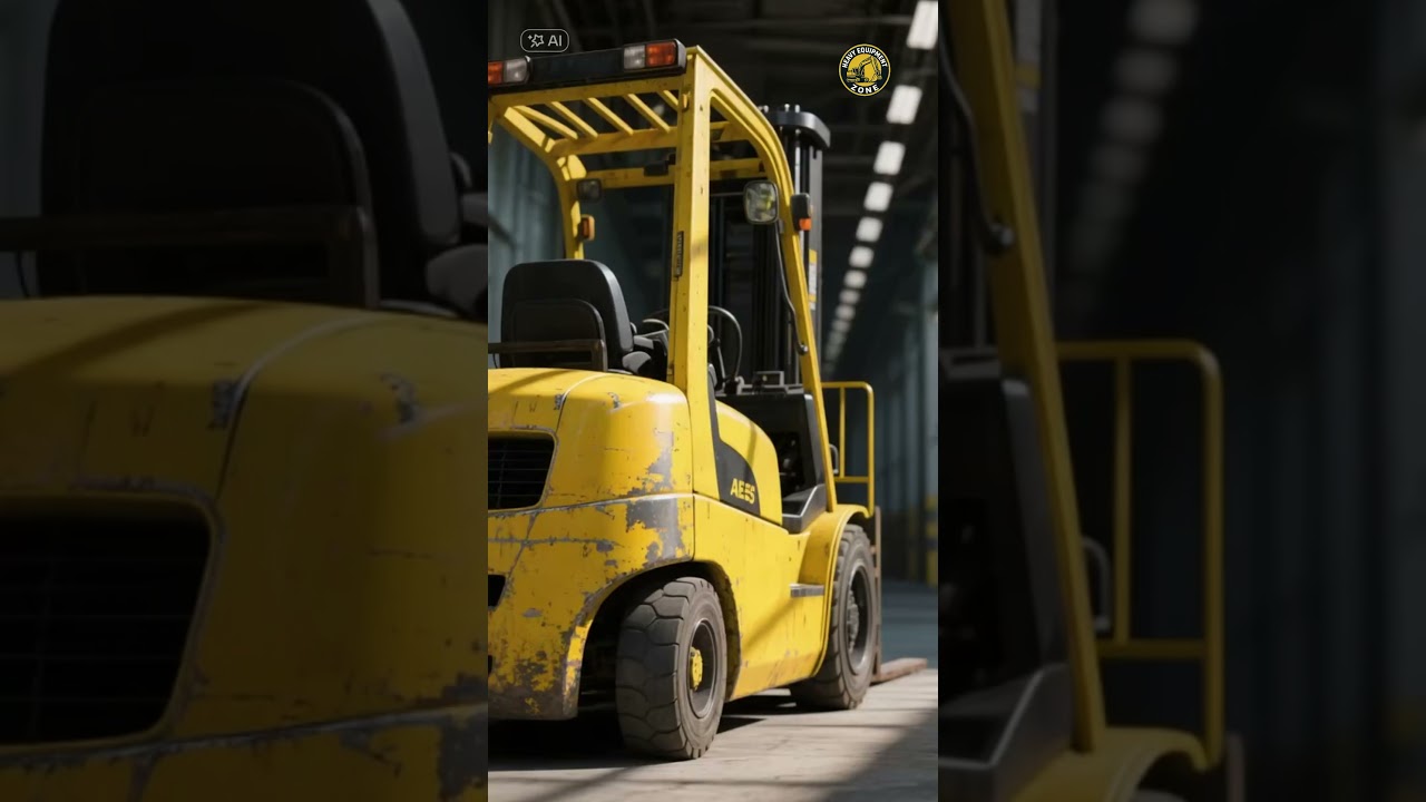 Forklift Power in Action 🚧 | The Backbone of Heavy Industry #heavyequipmentzone