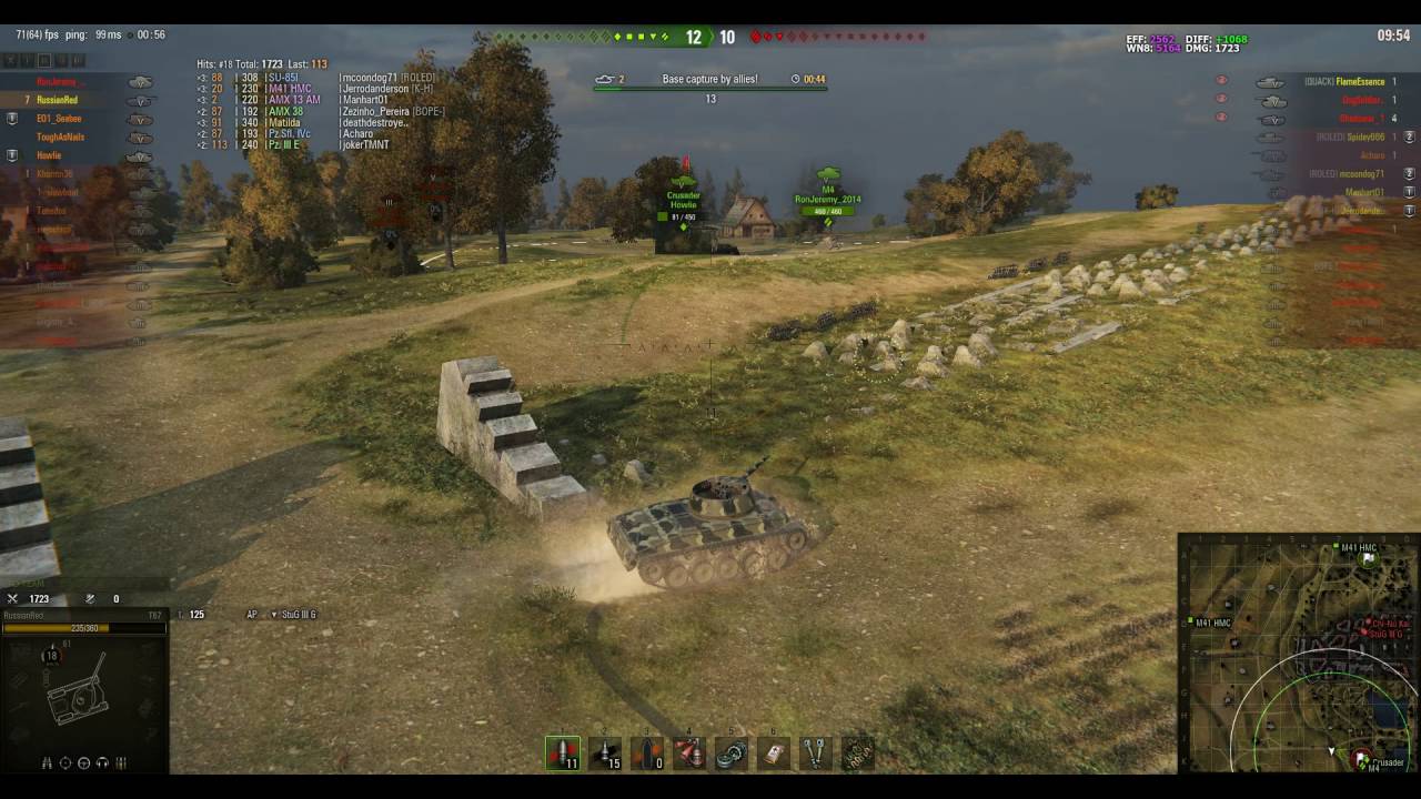 T76 - Pools and a Lucky Last Second Cap Reset - World Of Tanks