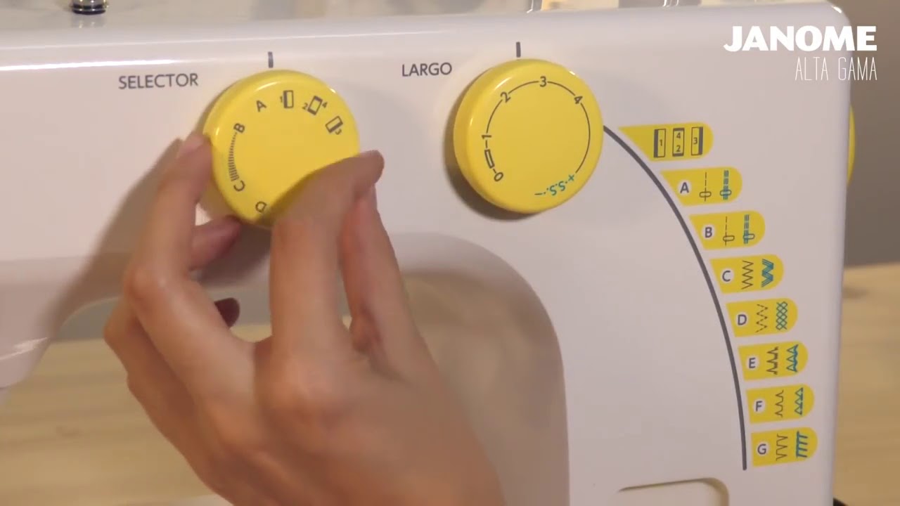 Como usar tu JANOME 2032X