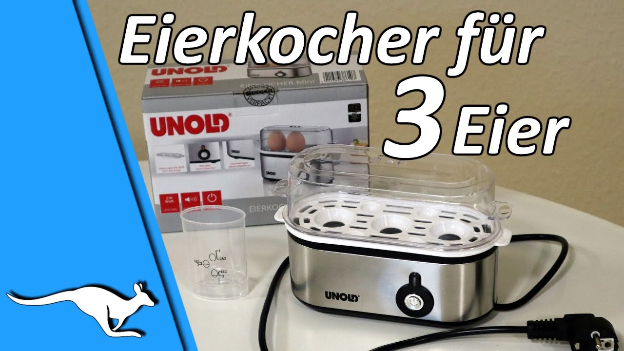 Unold 38610 3-🥚er-Kocher Test | Wieviel Strom zieht er?