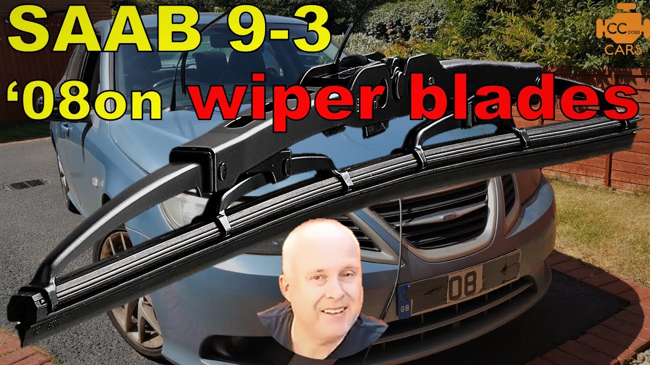 How To Change Windshield Wipers Saab 9-3 | 2008MY on
