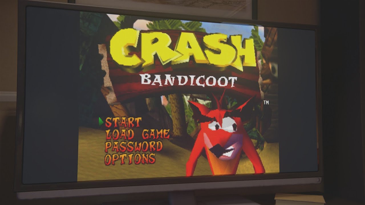 Uncharted 4 - Nathan Drake Plays Crash Bandicoot Scene