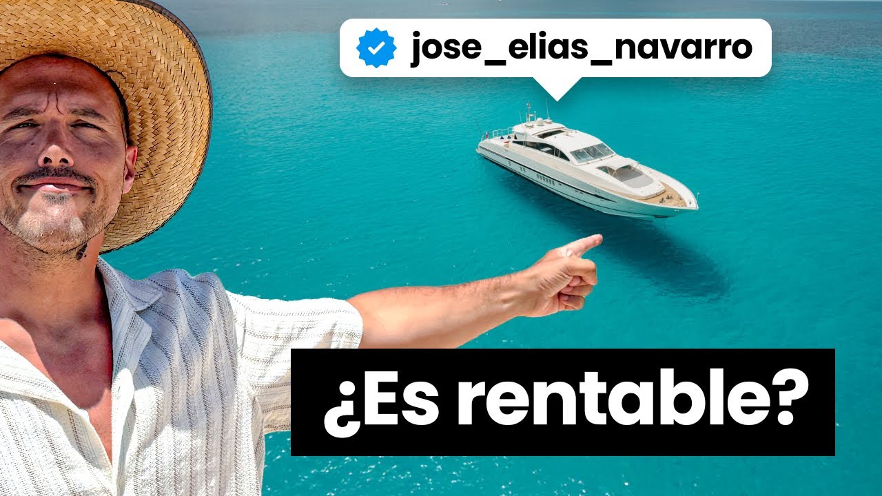 ALQUILÉ un YATE con Jose SOLO para Grabar Este VÍDEO