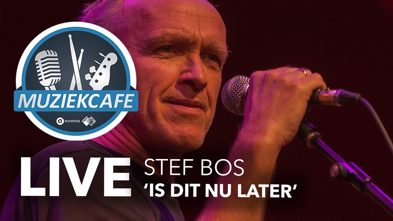 Stef Bos - 'Is Dit Nu Later' live bij Muziekcafé