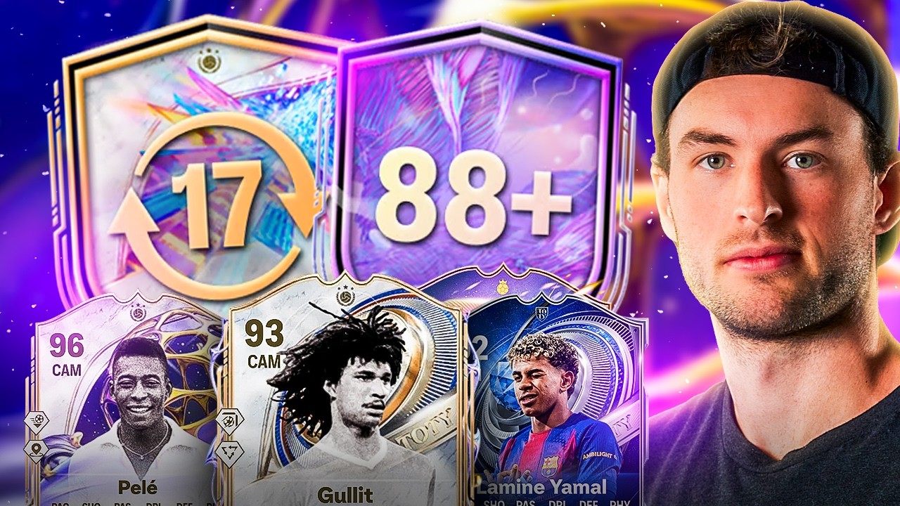 40 x 93+ Icon & 88+ TOTY HM Picks!