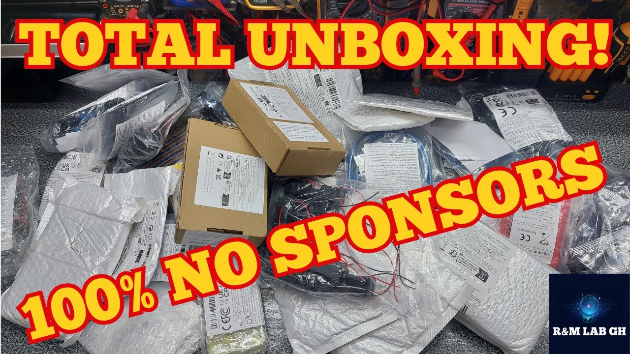 R&M LAB: Mega Electronics Components Unboxing – Arduino & AI