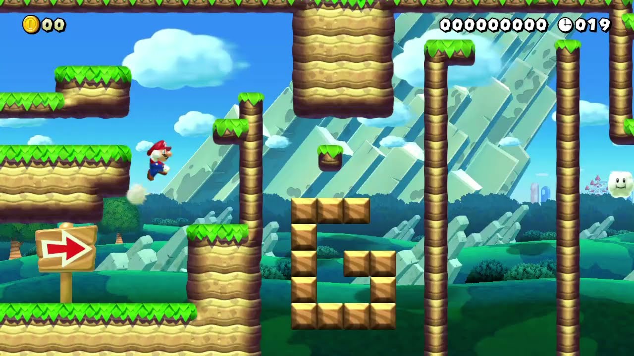 最後に一ヵ月ぶりにマリメ触ってみた。20秒TA #スーパーマリオメーカー2 