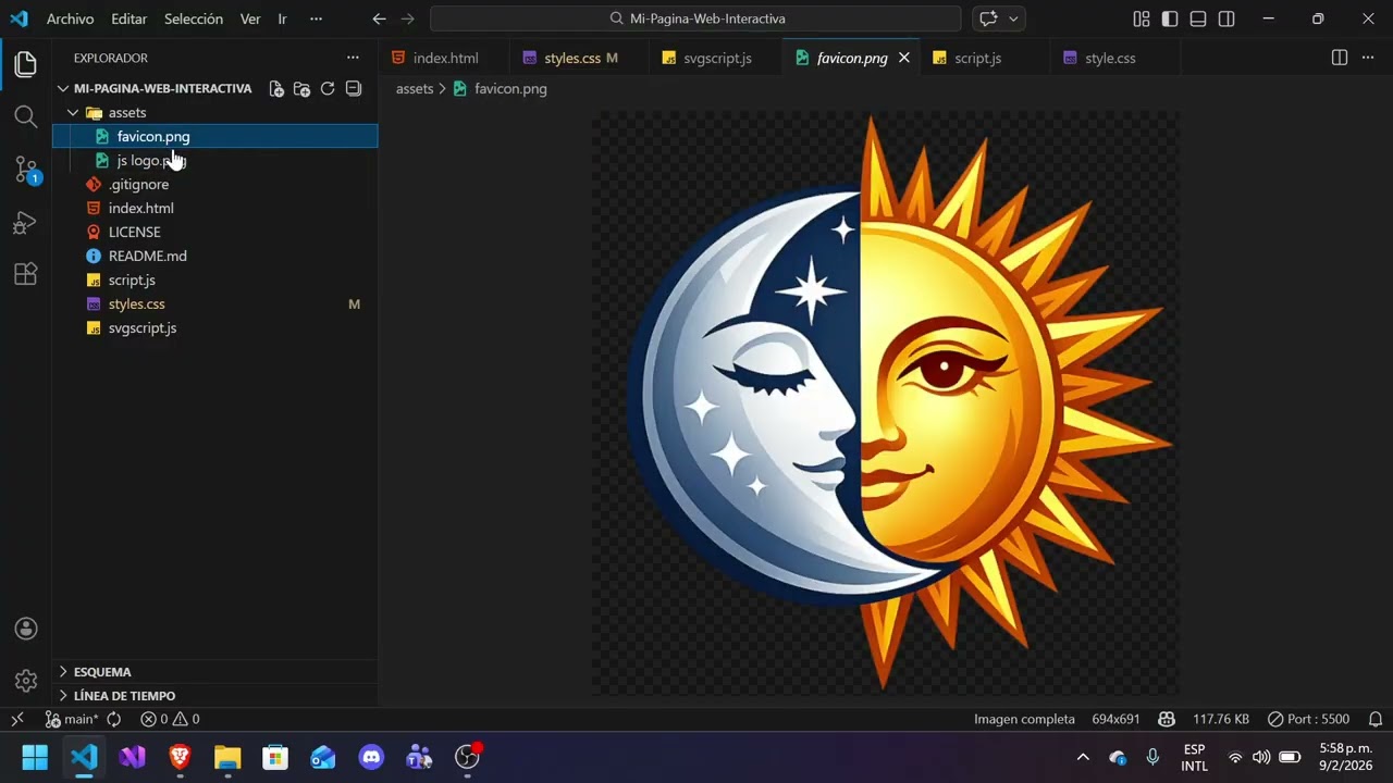 Modo Oscuro de forma sencilla con variables globales