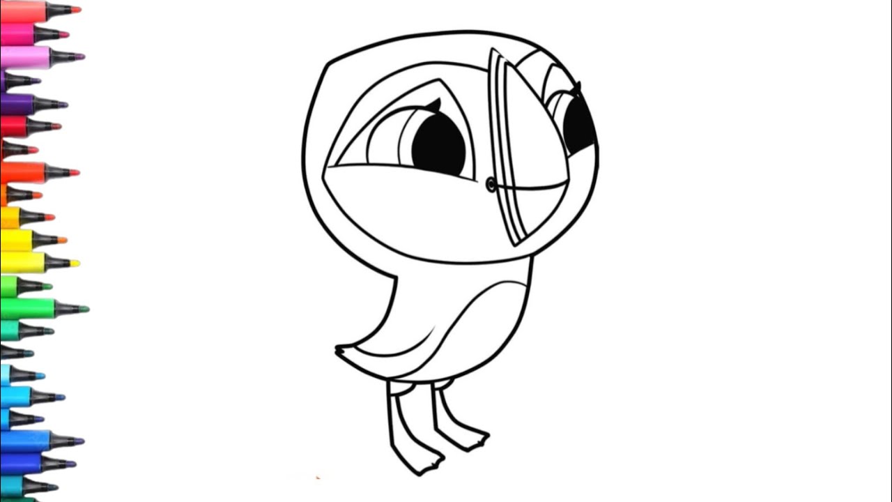 Уна из Puffin Rock: Рисование, раскрашивание и живопись для детей и малышей_Детское искусство