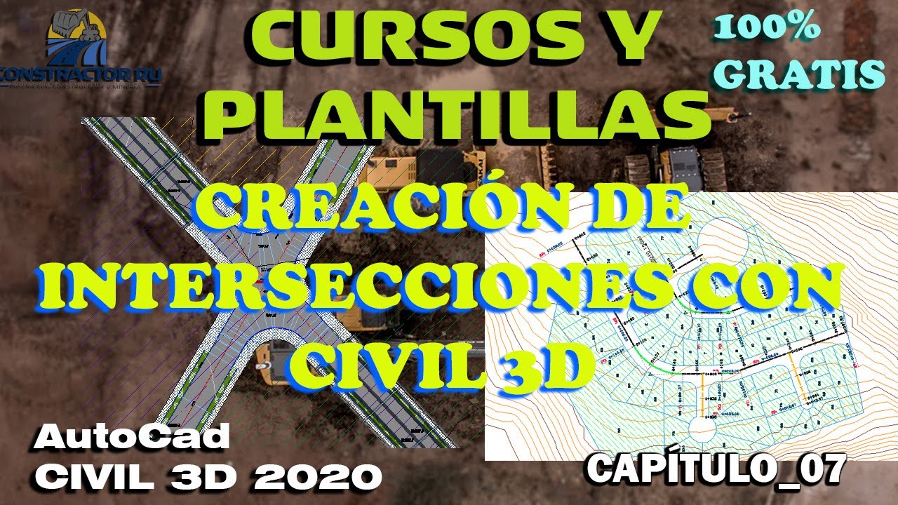 PISTAS Y VEREDAS CON INTERSECCIONES #CURSO_COMPLETO_CIVIL3D-CAPÍTULO-07 /#PAVIMENTACIÓN_URBANA