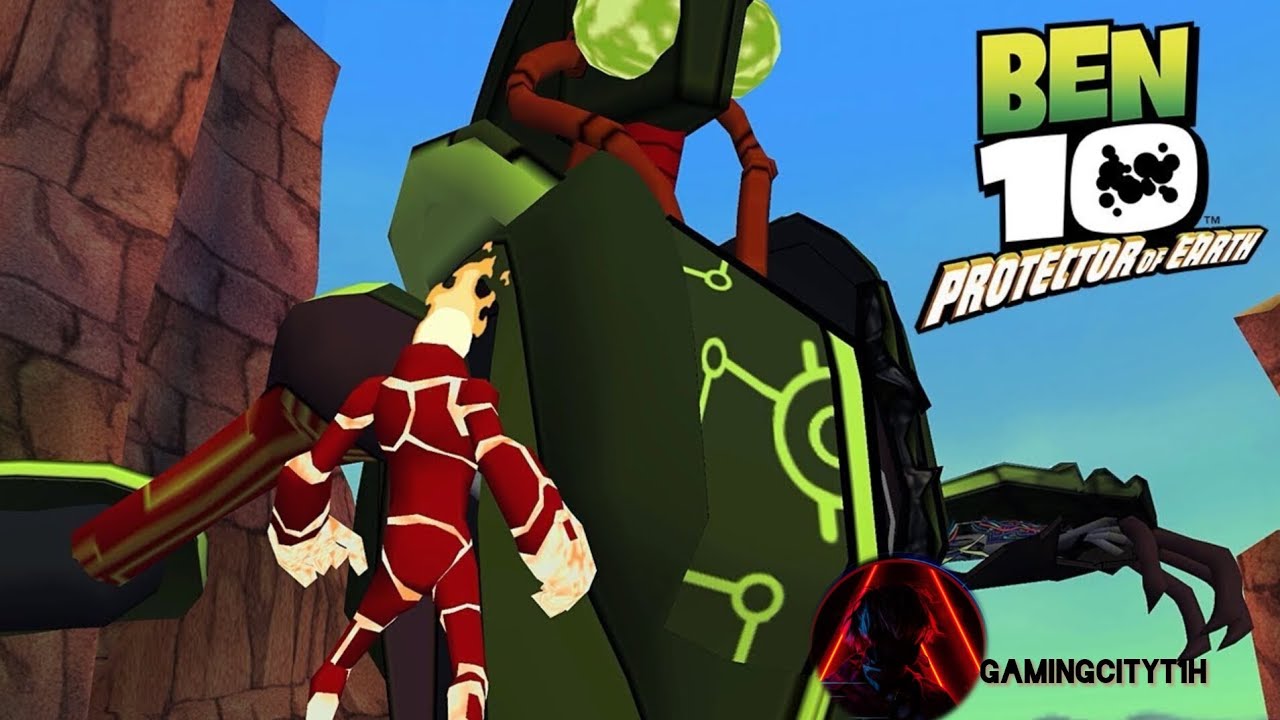 BEN10 protector of earth PSP EMULATOR GAME PLAY | PART 1