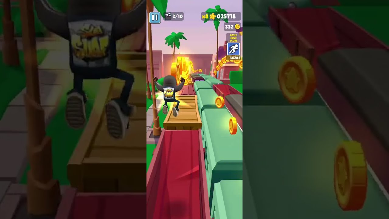 New York 🗻world tour 🌎 New mode 🚊Subway surfers classic 🚄 || high speed and High score 🎮🚇